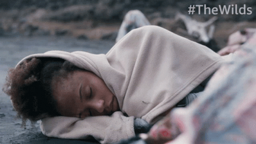 The Wilds Rachel Reid Cast Away On Island GIF