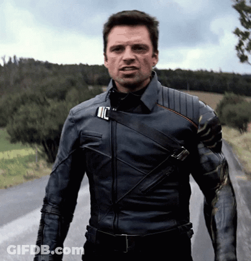 The Winter Soldier Sebastian Stan Character GIF