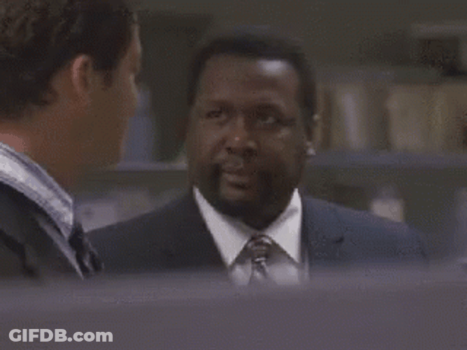 The Wire Bunk Moreland Headshake GIF