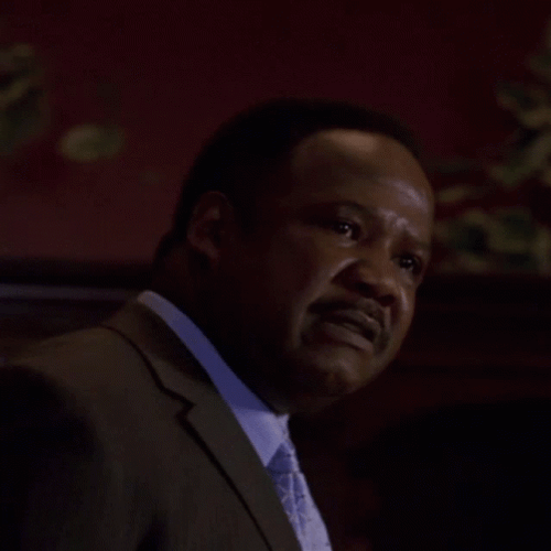 The Wire Clay Davis Intense GIF