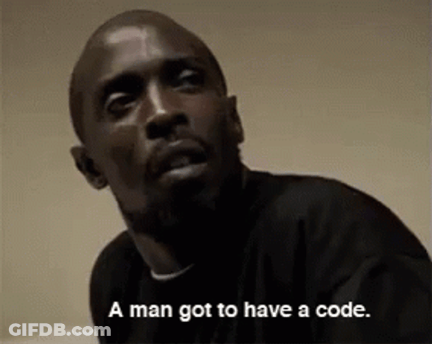 The Wire Omar Little Code GIF