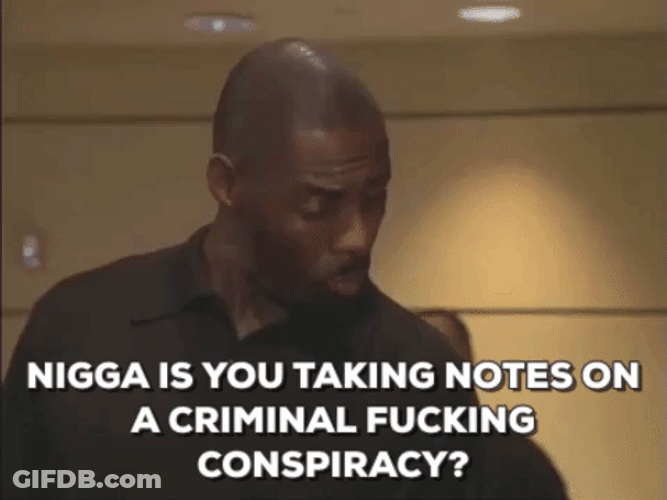 The Wire Stringer Bell Conspiracy GIF