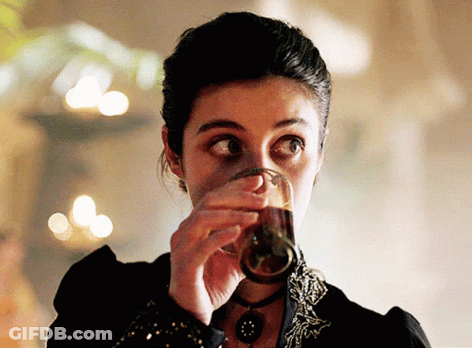 The Witcher Having A Drink GIF