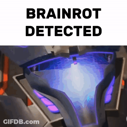 The Word Brainrot That Is On A Picture GIF