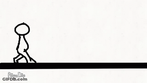 The Word Fbk Is On A White Background With A Black Line . GIF