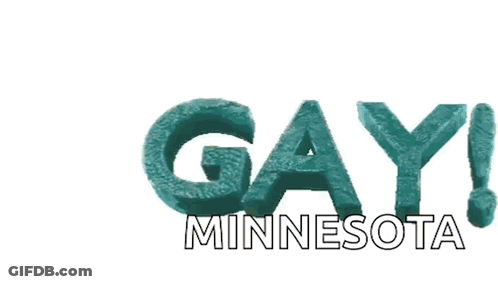 The Word Gay Is Written In Purple Letters GIF