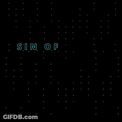 The Word Greed Is Glowing In The Dark GIF