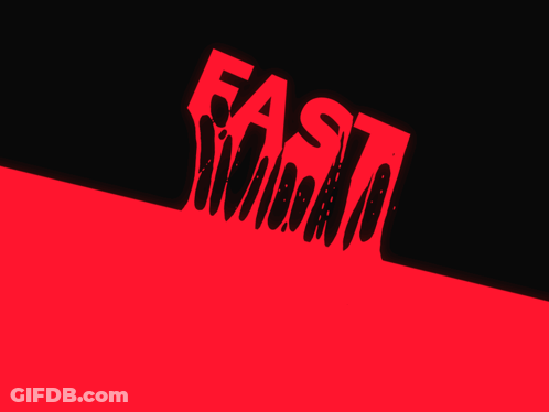 The Word Young Is Written In Red On A Red Background GIF