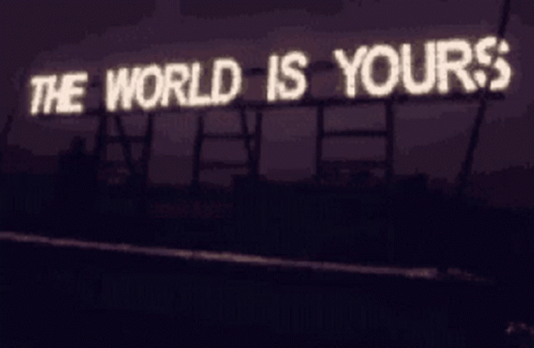 The World Is Yours GIF