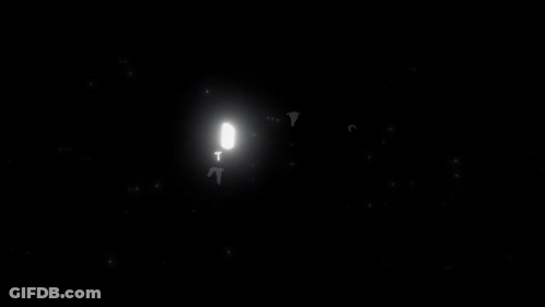 The Year 1989 Is Displayed In White Letters On A Black Background GIF