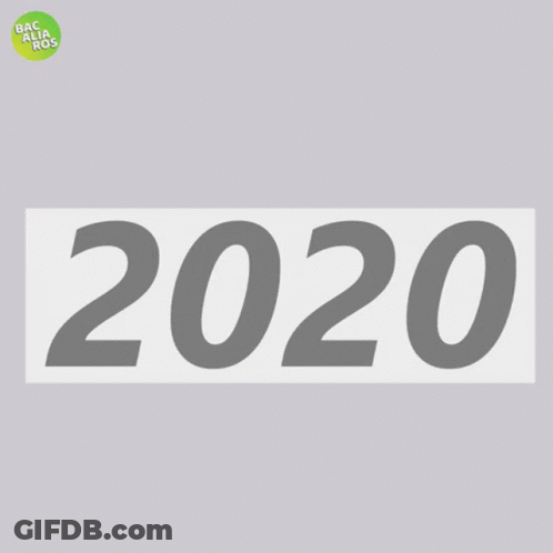 The Year 2021 Is Displayed In Purple Letters GIF