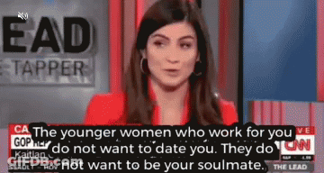 The Younger Women Who Work For You Do Not Want To Date You They Do Not Want To Be Your Soulmate The Lead GIF