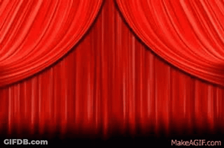 Theatre Curtain Opening GIF