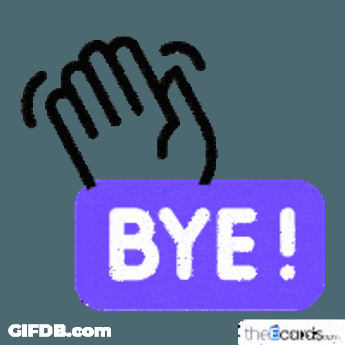 Theecards Goodbye Sticker GIF