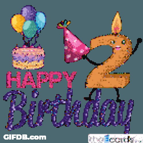 Theecards Milestone Birthday Sticker GIF