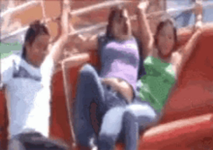 Theme Park Pirate Ship GIF