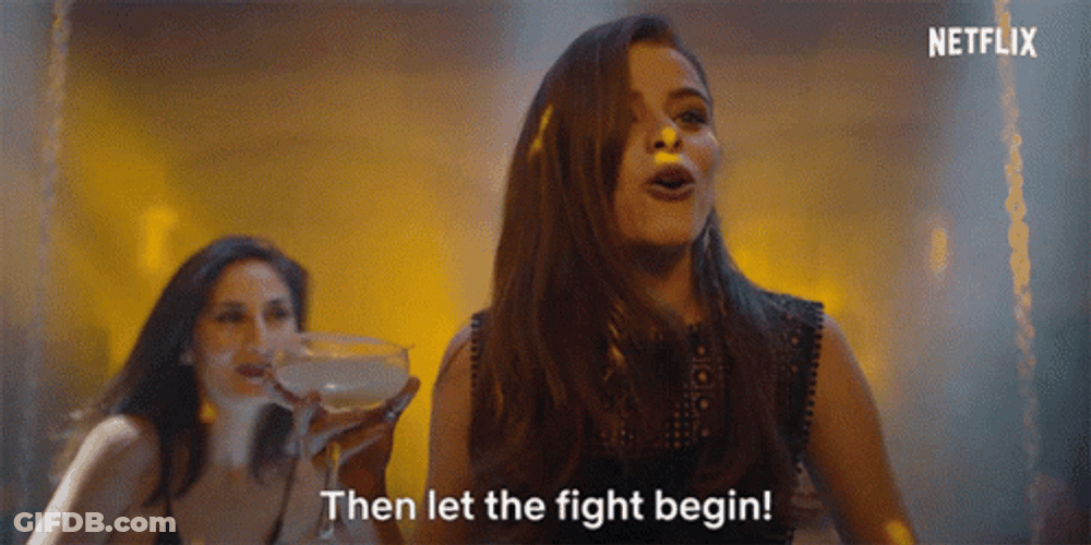 Then Let Them Begin The Fight GIF