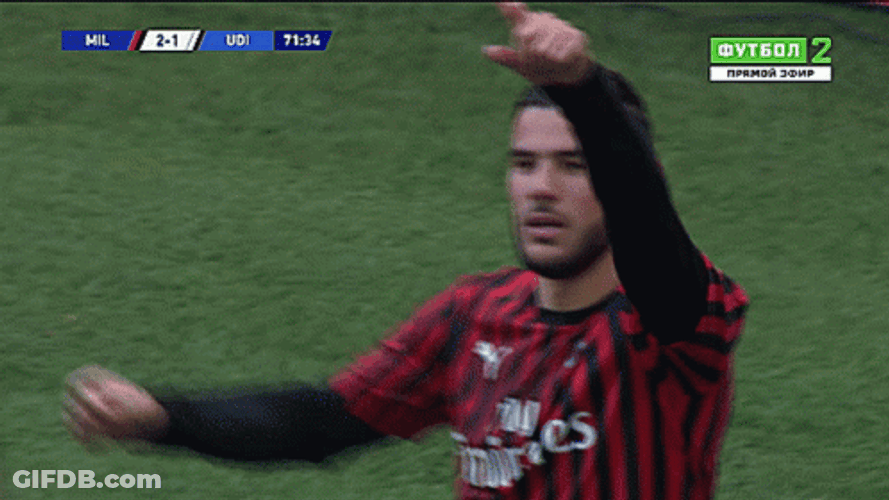 Theo Hernandez Flex Muscle GIF