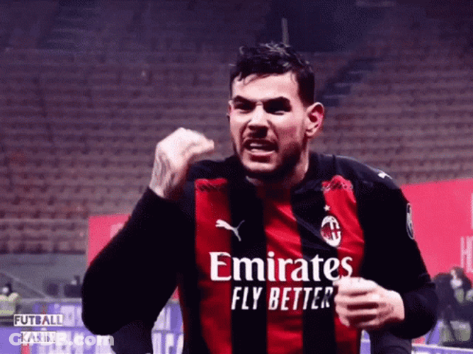 Theo Hernandez Get Hyped GIF