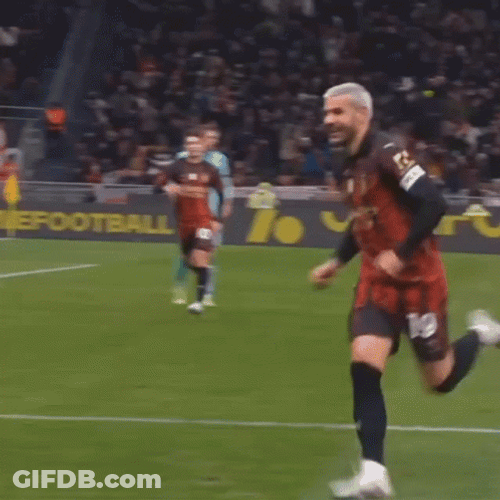 Theo Hernandez Knee Slide GIF