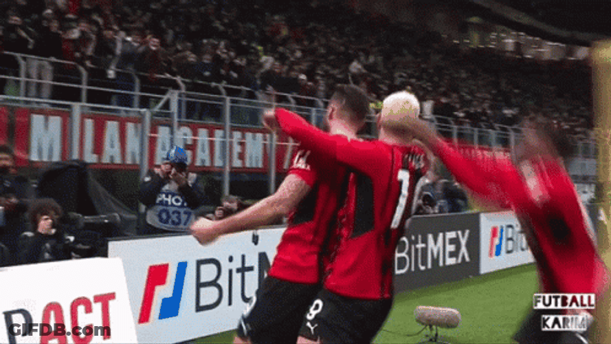 Theo Hernandez Laugh His Teammate GIF