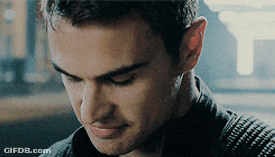 Theo James As Four In Divergent GIF