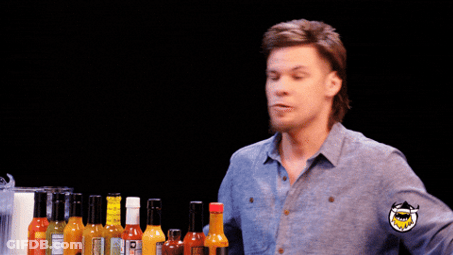 Theo Von Spreading And Shaking His Arms GIF