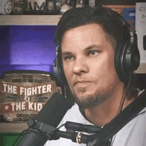 Theo Von Sticking His Tongue Out GIF