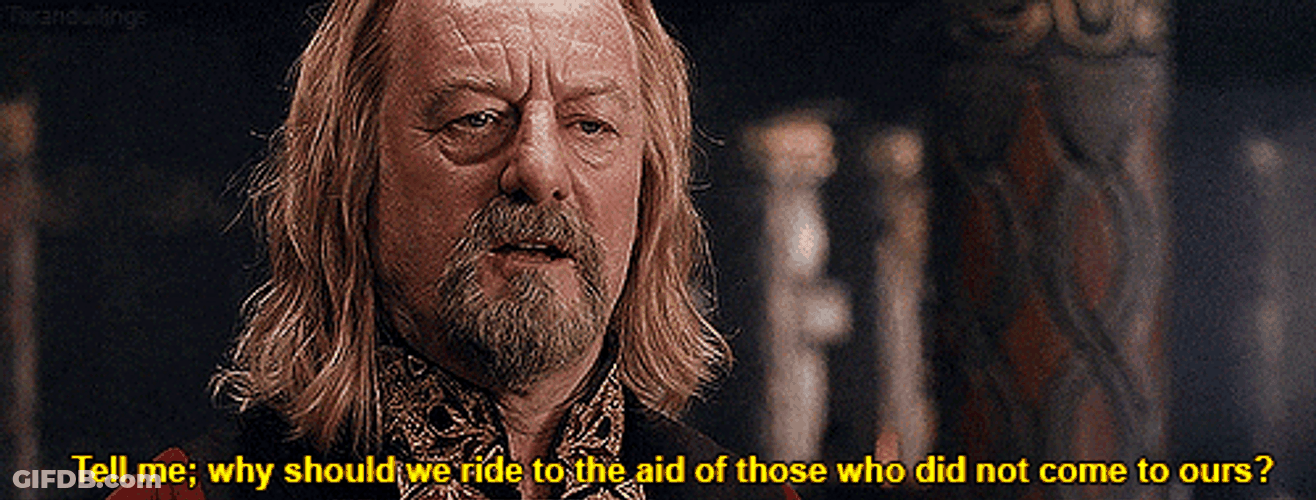 Theoden King Who's Coming With Me GIF