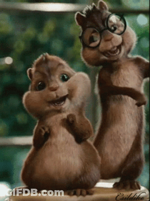 Theodore And Simon Chipmunks GIF