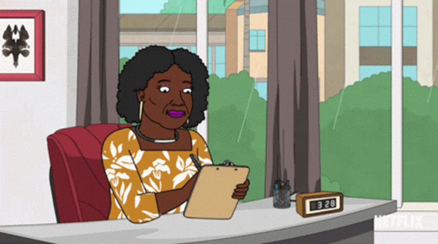 Therapist Dr Indira Dadyshue From BoJack Horseman GIF