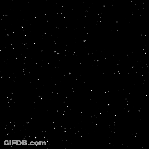 There Are Many Stars In The Night Sky And A Shooting Star . GIF