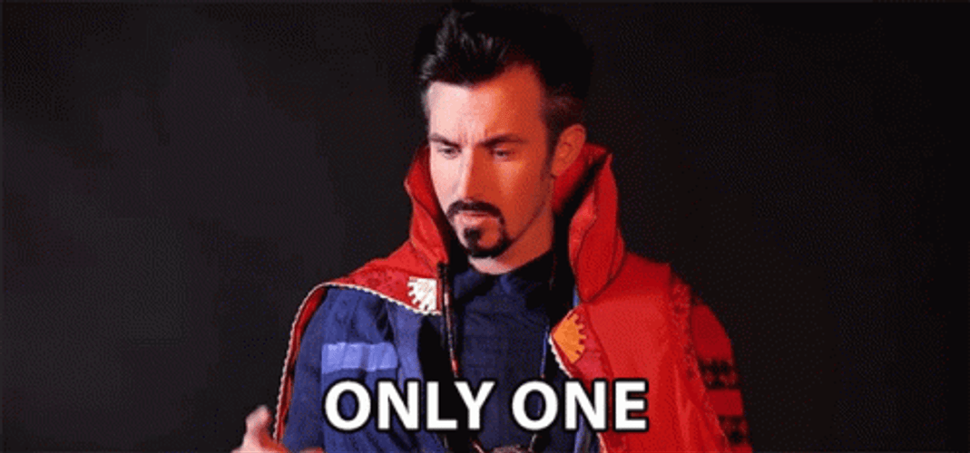 There Can Be Only One Doctor Strange GIF