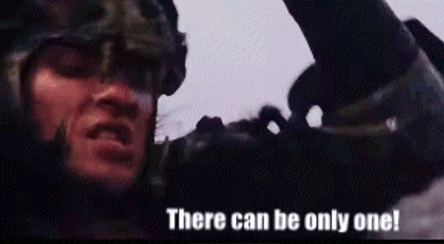 There Can Be Only One Victorious GIF