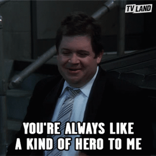 There Goes My Hero Kevin James GIF