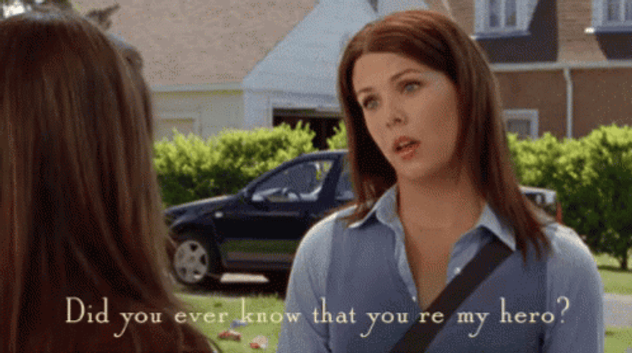 There Goes My Hero Lauren Graham GIF