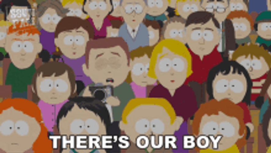 There's Our Boy Stan Marsh GIF