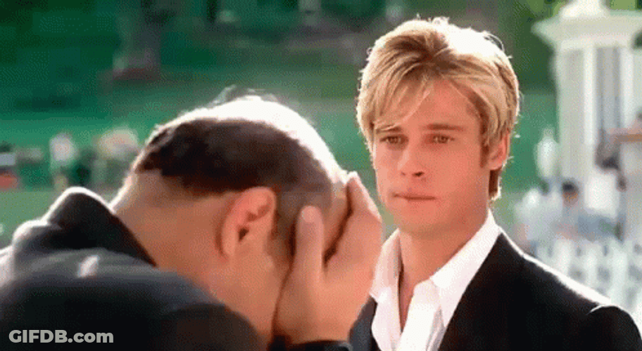 There There Brad Pitt Meet Joe Bick GIF