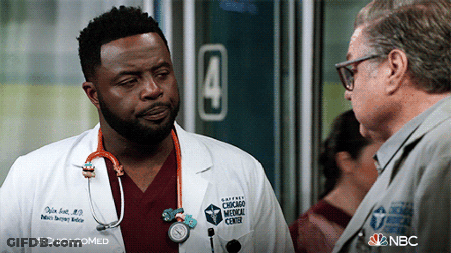 There There Doctor Daniel Charles Chicago Med GIF
