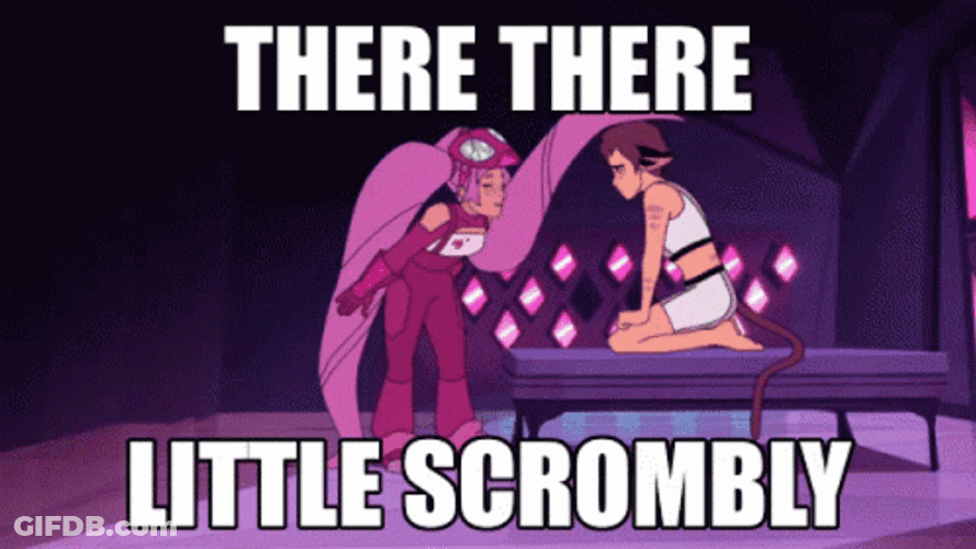 There There Little Scrombly Entrapta GIF