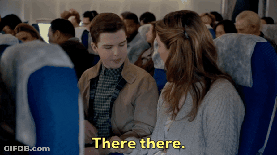 There There Young Sheldon Comforting Missy Cooper GIF