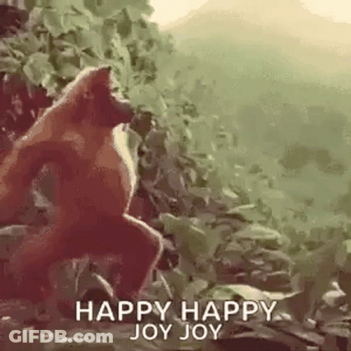There Was Monkey Dancing And Much Rejoicing GIF