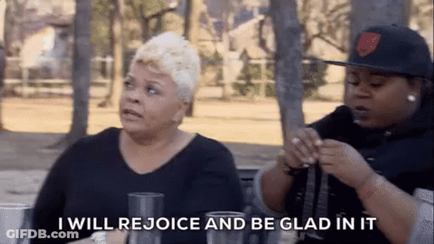 There Was Much And Rejoicing Sassy Tamela Mann GIF