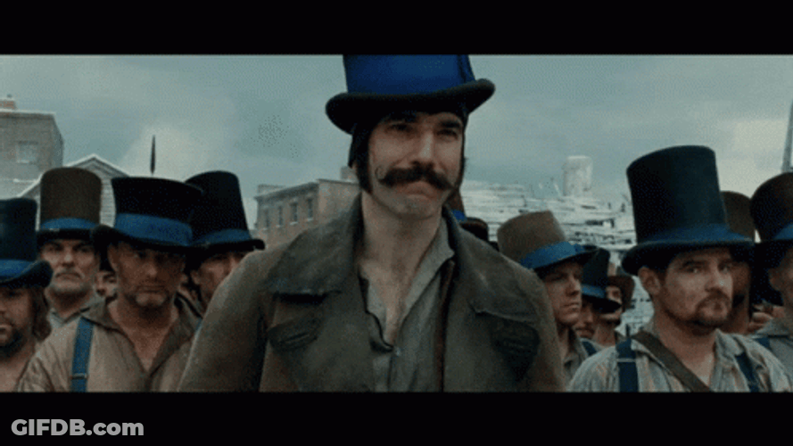 There Will Be Blood Bill The Butcher Cutting GIF
