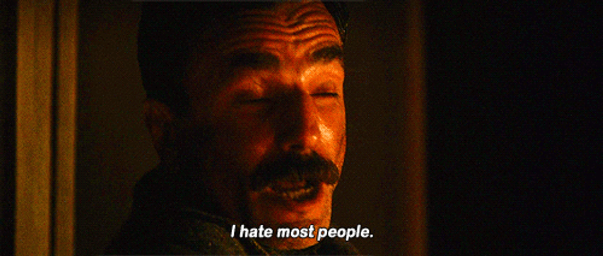 There Will Be Blood I Hate Most People GIF