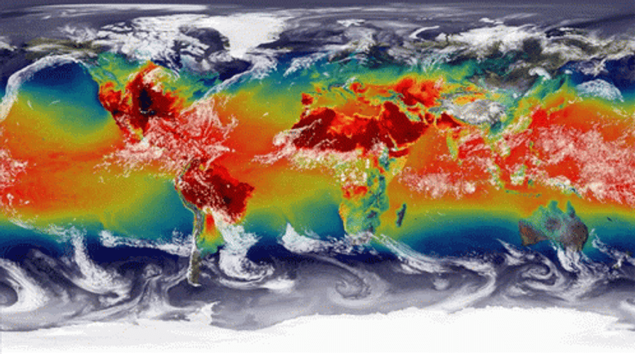 Thermal Map Veritasium Global Warming GIF