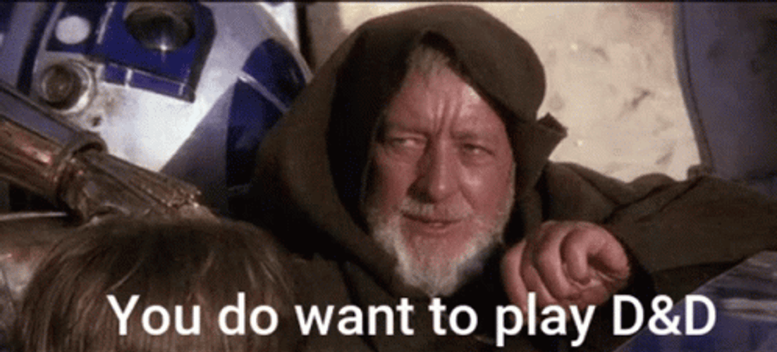 These Are Not The Droids You're Looking For Dungeons Dragons GIF