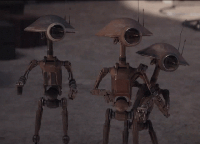 These Are Not The Droids You're Looking For Pit Droids GIF