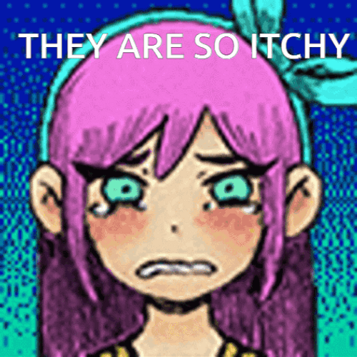 They Are So Itchy GIF