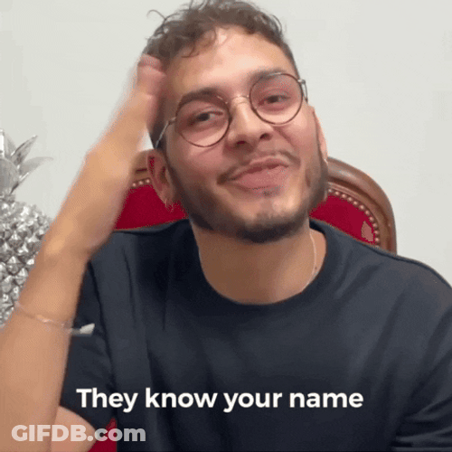 They Know You Name Sign Language GIF